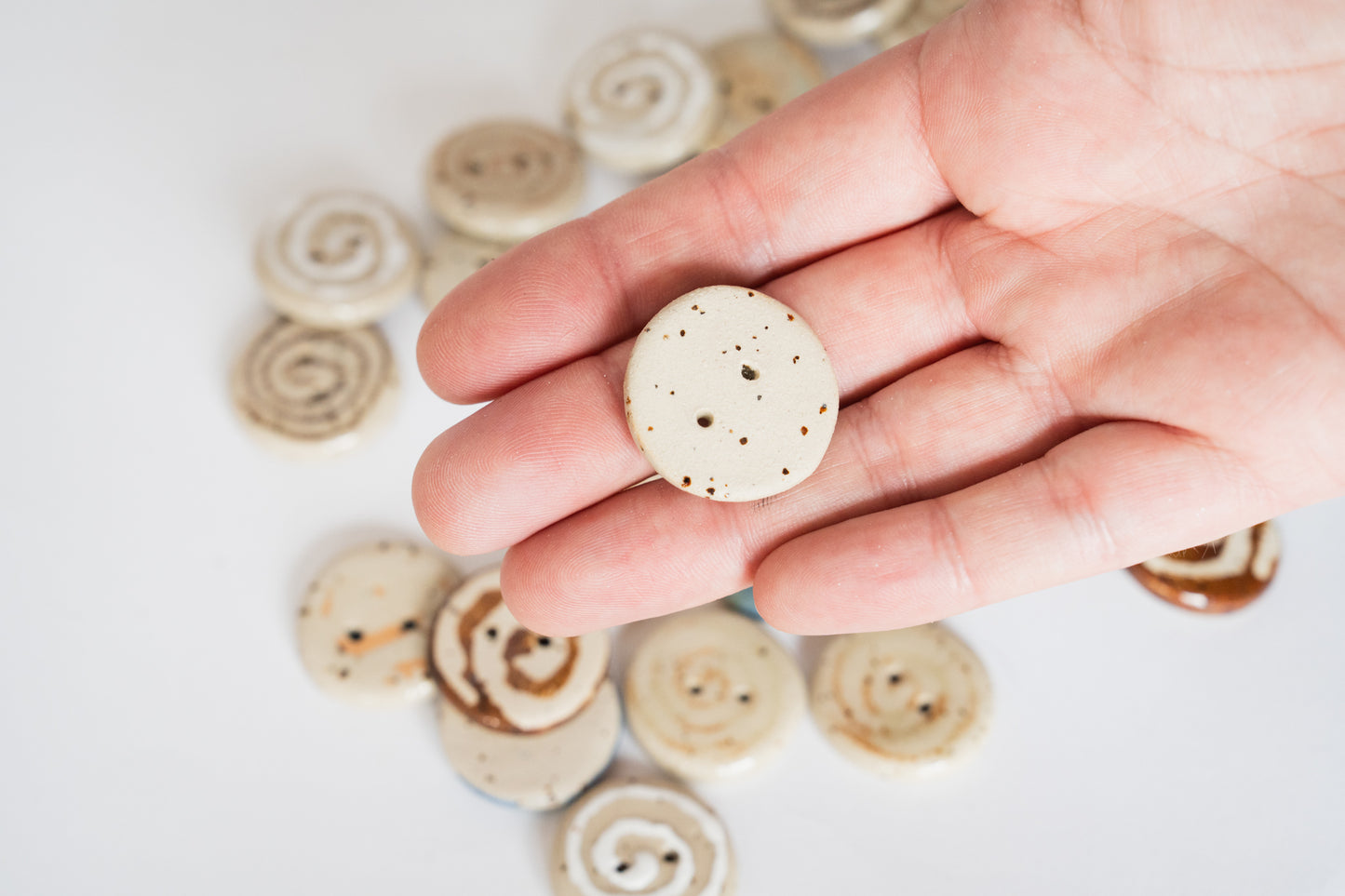 Swirl Buttons - Medium
