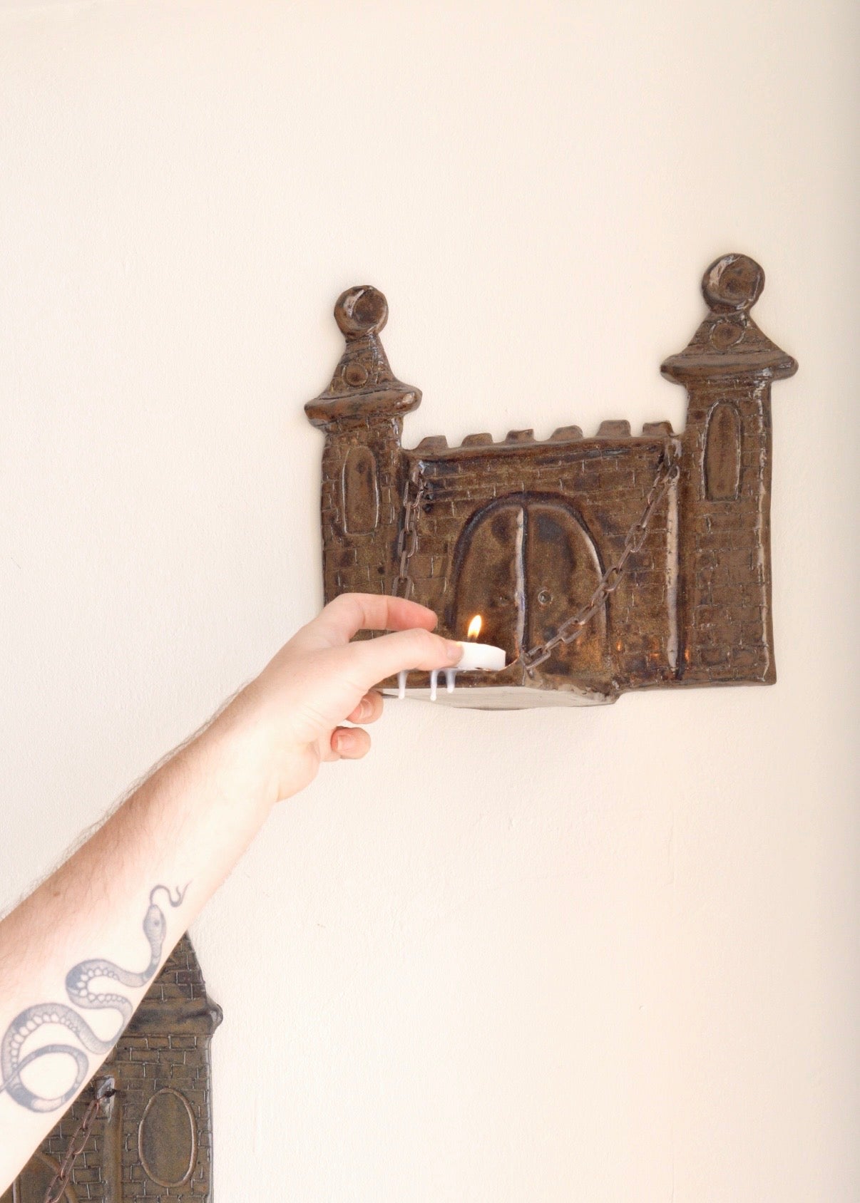 The Lunar Castle Wallshelf