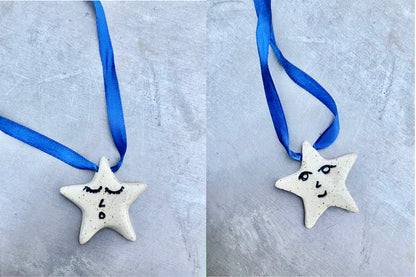 Sleepy Star Charm