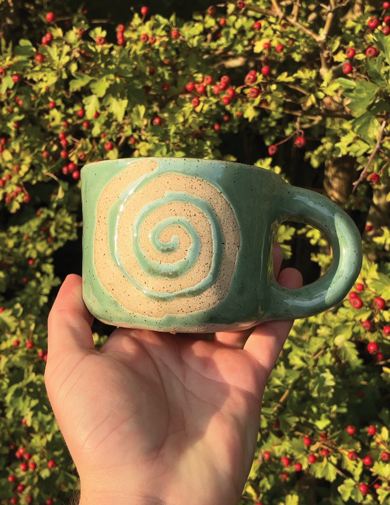Swirl Mug pearl