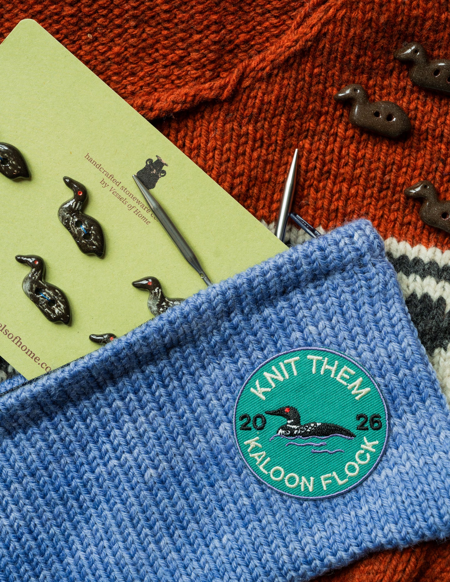 GIVE A PATCH Knit Them KALOON patch