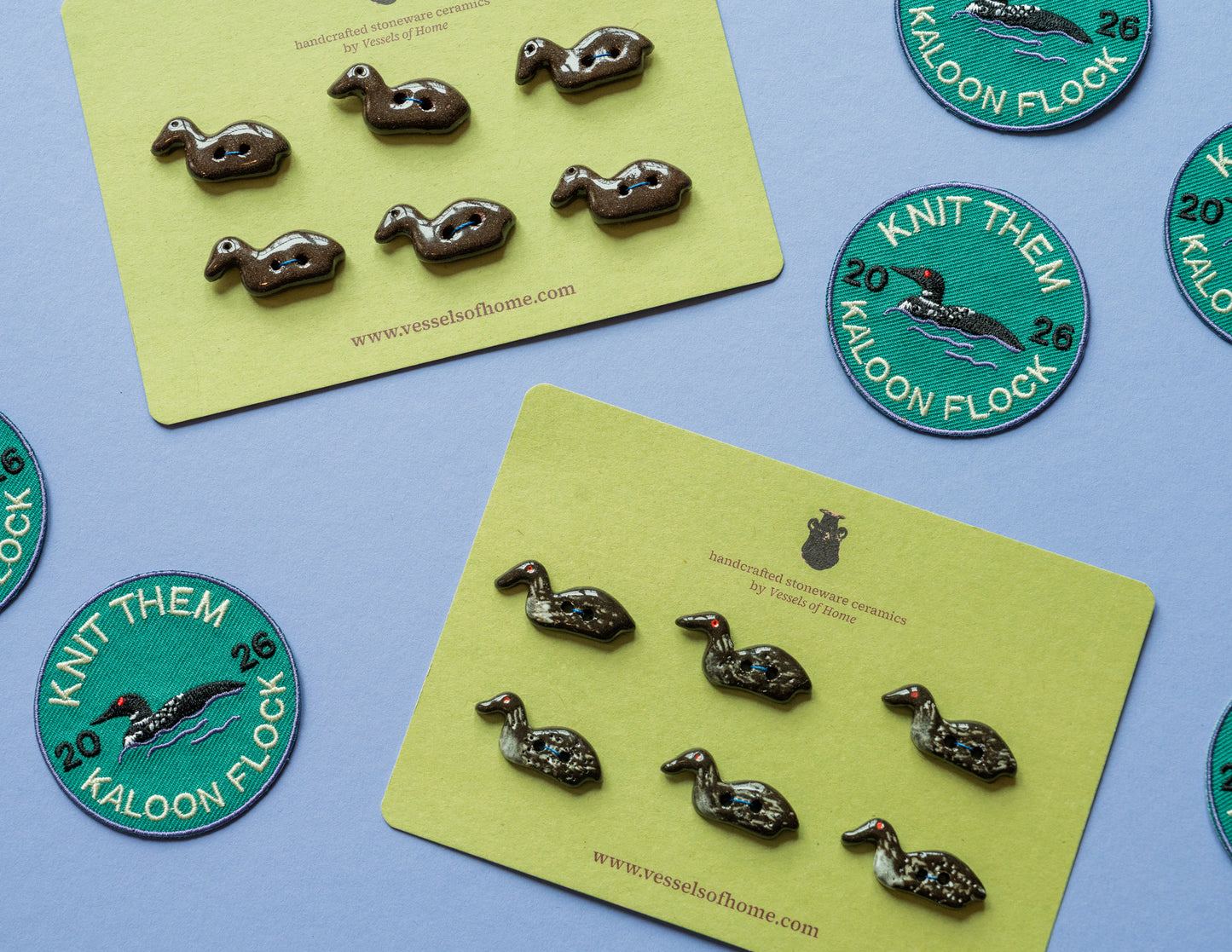 Loon Buttons Ceramic - Classic