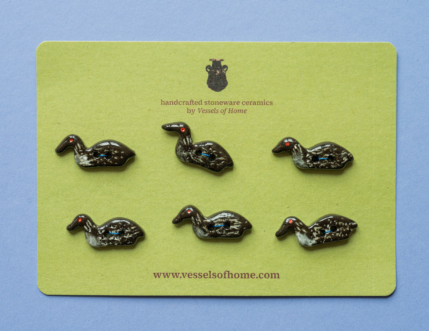 Loon Buttons Ceramic - Classic