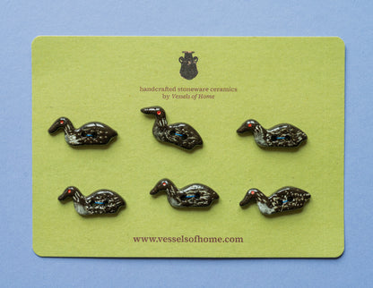 Loon Buttons Ceramic - Classic