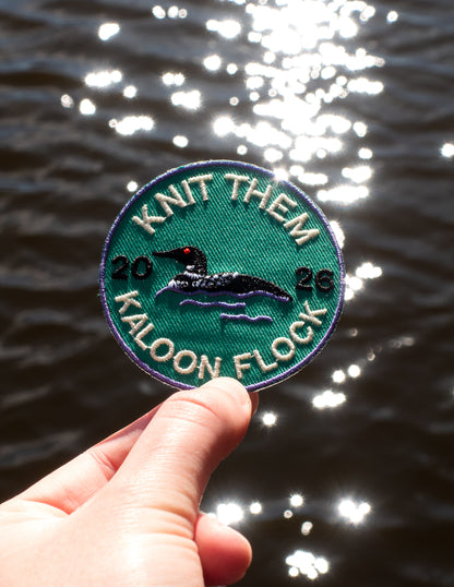 GIVE A PATCH Knit Them KALOON patch