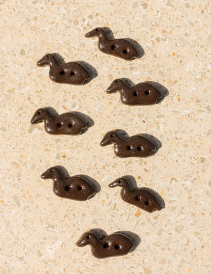 Loon Buttons Ceramic - Earth