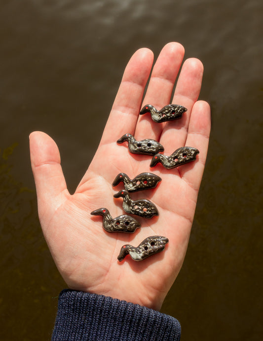 Loon Buttons Ceramic - Classic