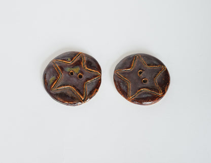 Star Buttons - Large