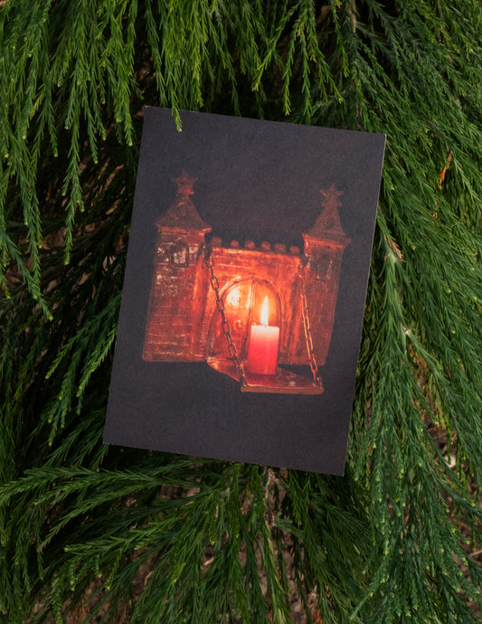 Medieval Castle Postcard