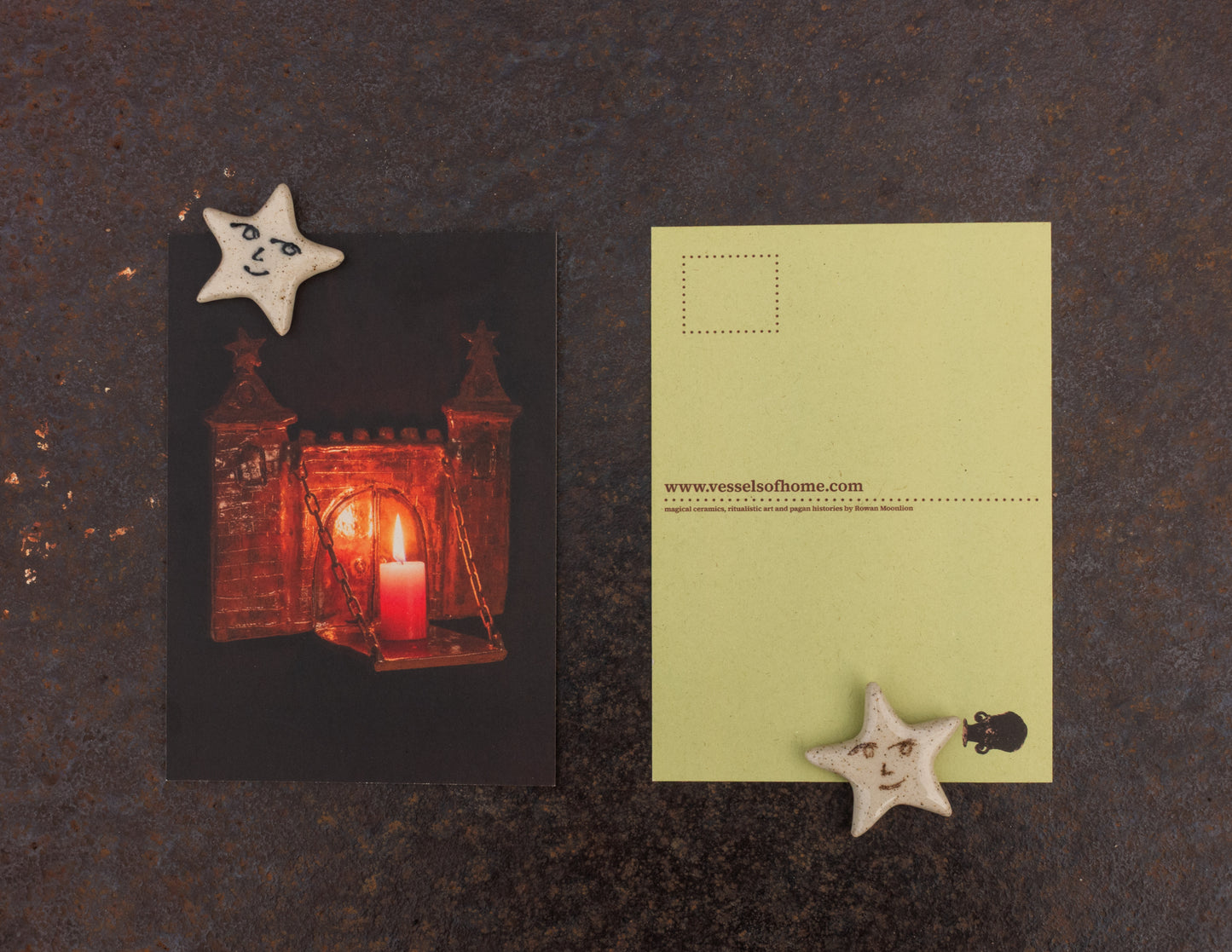 Medieval Castle Postcard