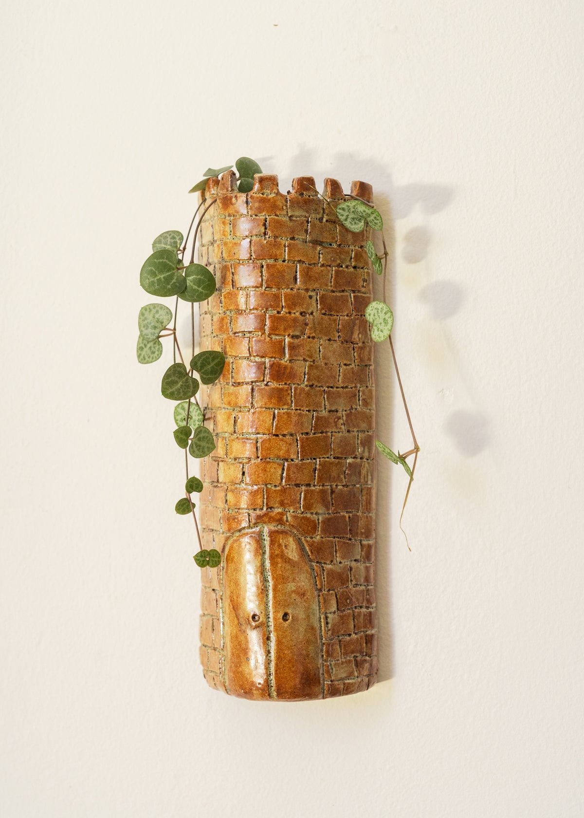 The Tower Wall Vase - Rusty Copper